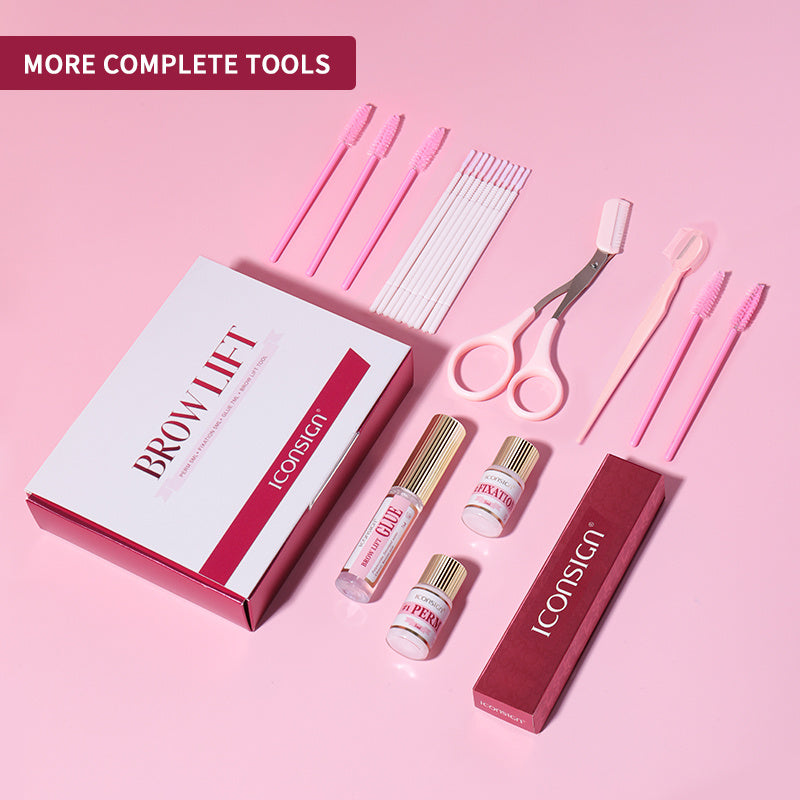 DIY Brow Lamination Eyebrow Kit 45-60 Days ICONSIGN Professional Beauty Makeup Tool Home Use DIY Brow Lamination Eyebrow Kit 45-60 Days ICONSIGN Professional Beauty Makeup Tool Home Use